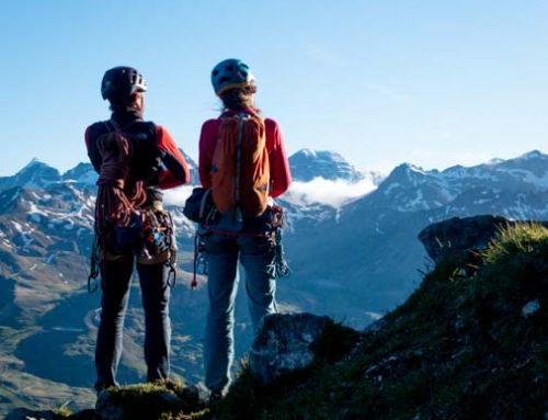 VALLE DE TENA: escaladas en roca